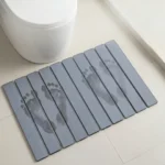 Toilet-Side Stone Absorb Mat